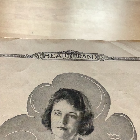 Bear brand  knitting book circa 1914 - Picture 2 of 9